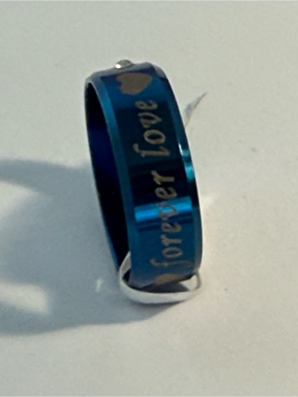 NWT bundle of 11 Men's Stainless Steel Rings in Blue, Multi-Color Set